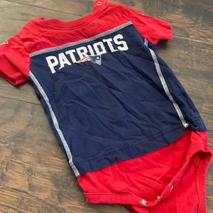 New England Patriots onsie